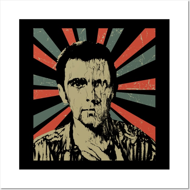 Peter Gabriel || Vintage Art Design || Exclusive Art Wall Art by Setipixel